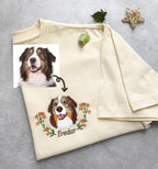 Custom Pet from Your Photo Embroidered Shirt, Personalized Dog Shirt, Custom - Image 2
