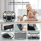 Dog Cat Playpen, Puppy Pet Playpen Indoor - Image 7