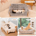 CHEERHOME PETS Elevated Cat Couch Bed - Image 6