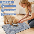 famibay Dog Food Mat, Absorbent Cat Dog Mats - Image 5