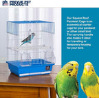 Prevue Pet Products Parakeet Square Roof Bird Cage - Image 7