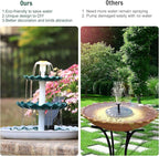 AISITIN 3 Tiered Bird Bath - Image 6