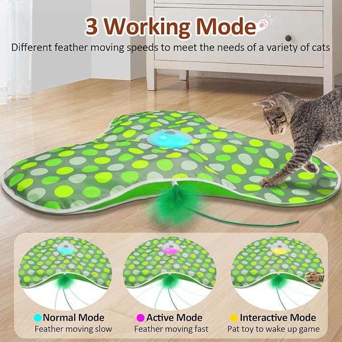 Interactive Cat Toy, Automatic Cat Toys - Image 4