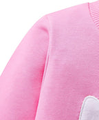 Toddler Baby Girls Cotton Sweater, Long Sleeve Crewneck Sweatshirt Pullover - Image 6