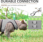 PUPTECK Soft Mesh Cat Vest Harness and Leash Set Puppy Padded Pet Harnesses - Image 4