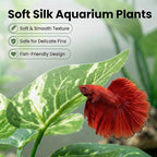 10 PCS Aquarium Decorations Silk Aquarium Plants Betta Fish Tank Decor - Image 6