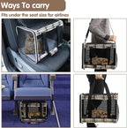 EXPAWLORER Large Cat Carrier Dog Carriers Soft - Image 7