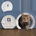 Gnome® Door Cat Door for Interior Doors by PurrfectPortal