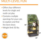 K&H Pet Products EZ Mount Quad Stack Cat Window Perch - Image 2