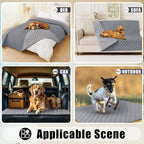 Smiry Waterproof Dog Bed Cover Blanket, Soft Reversible Pet Blanket, Washable - Image 7