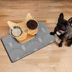Dog Food Mats for Floors Absorbent, Pet Cat Food Mat - Image 7