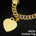 Hillban Dog Chain Gold-Plated Diamond Collar - Image 4