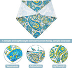 30 Pack Paisley Dog Bandanas for Small Dogs Stitch Bandanas Bulk Reversible - Image 3