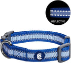 Blueberry Pet Small Dog Collar in Reflective Navy Blue | Adjustable Nylon Strap - Image 5