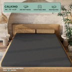 OhGeni 100% Waterproof Mattress Protector, California King-Gray, Fits 6"-20" - Image 6