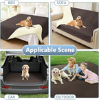 hyha Waterproof Dog Blanket, Soft Dog Bed Cover Pet Blankets, Waterproof Sofa - Image 6