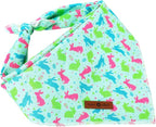 lionet paws Easter Bunny Egg Dog Bandana - Image 3