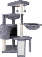 Xin Three Layer Cat Tree with Cat Condo and Two Hammocks by Unknown
