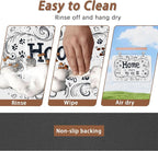 Home is Where My Dog is Dog Food Mat - Image 4