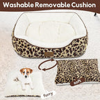 Rectangle Cat Dog Bed for Large Medium Small Pets Indoor Outdoor Machine - Image 2