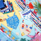 150 Pcs Ocean Dog Bandanas Bulk Summer Pet Bibs Triangle Ocean Themed Pet Scarf - Image 6
