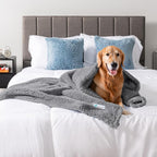 PetAmi Fluffy Waterproof Dog Blanket - Image 5