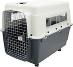 SportPet Designs Plastic Kennels Rolling Plastic Airline Approved Wire Door by SportPetDesigns