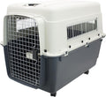 SportPet Designs Plastic Kennels Rolling Plastic Wire Door Travel Dog Crate by SportPetDesigns