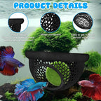 Floating Betta Hide & Shrimp Cave – 3D Printed Aquarium Decor, Feeding Ring & - Image 6