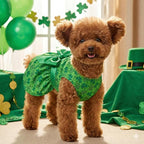 St. Patrick's Day Dog Dress Custom Name Puppy Outfit - Image 6
