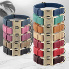 Plutus Pet Genuine Leather Dog Collar – Adjustable Pet Collar - Image 8