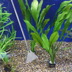 15in Aquascaping Tools, 4 in 1 Long Aquarium Tweezers Scissors Spatula - Image 7