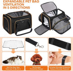 Premium Pet Carrier – Dog & Cat Travel Bag, Airline Approved, Soft-Sided Design - Image 5
