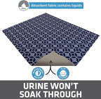 Drymate Cat Litter Box Mat, Litter Trapping Mat, Waterproof, Urine-Proof - Image 3