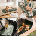 FUNNY FUZZY Pet Couch Covers for Sofa, Washable Dog Couch Cover Protector for - Image 4