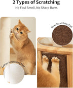 Wood Cat Tree for Large Cats, Modern Cat Tree Tower - Image 5