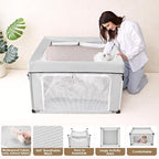 EHEYCIGA 42x42x26 Inches Puppy Playpen - Image 2