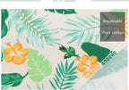 ARING PET Summer Dog Bandanas, Autumn Leaf Floral Kerchief Triangle Bibs Scarf - Image 3