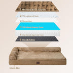 EHEYCIGA Large Dog Bed Memory Foam - Image 5