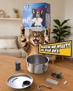 Wireless Cat Water Fountain Stainless Steel, Cordless Automatic Pet Water - Image 8