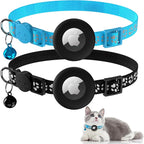 Vanjua 2 Pack Airtag Cat Collar Breakaway by Vanjua