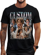 Custom Bootleg Rapper Graphic Tees Shirt – Retro 90s Vintage Style, - Image 7