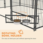 PawHut Outside Dog Kennel, 6.9' x 4.6' x 5' Puppy Play Pen - Image 5