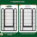 Yaheetech Dog Playpen Outdoor, 40 inch 12 Panels Dog Pen Indoor Heavy Duty - Image 9