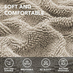 H.VERSAILTEX Non Slip Pet Couch Cover Chenille Dog Bed Protector Thick Soft - Image 2