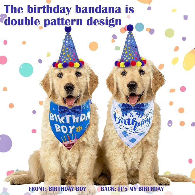 Dog Birthday Decorations, Dog Birthday Hat - Image 8