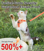 Cat Harness and Leash for Walking Escape Proof Soft Adjustable Cat Leash - Image 2