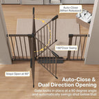 Cumbor 29.7"–51.5" Extra Wide Baby Gate - Image 5