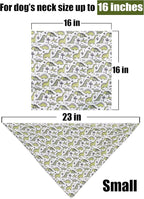 ARING PET Dinosaur Dog Bandanas, Summer Kerchief Triangle Bibs Scarf - Image 3