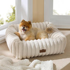 Bedsure ComfyFleece™ Cute Dog Bed by BEDSURE